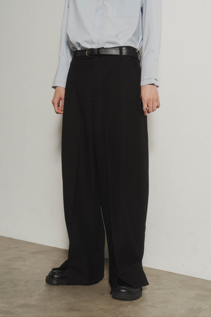 front slit pants(unisex)/2color - KNUTH MARF