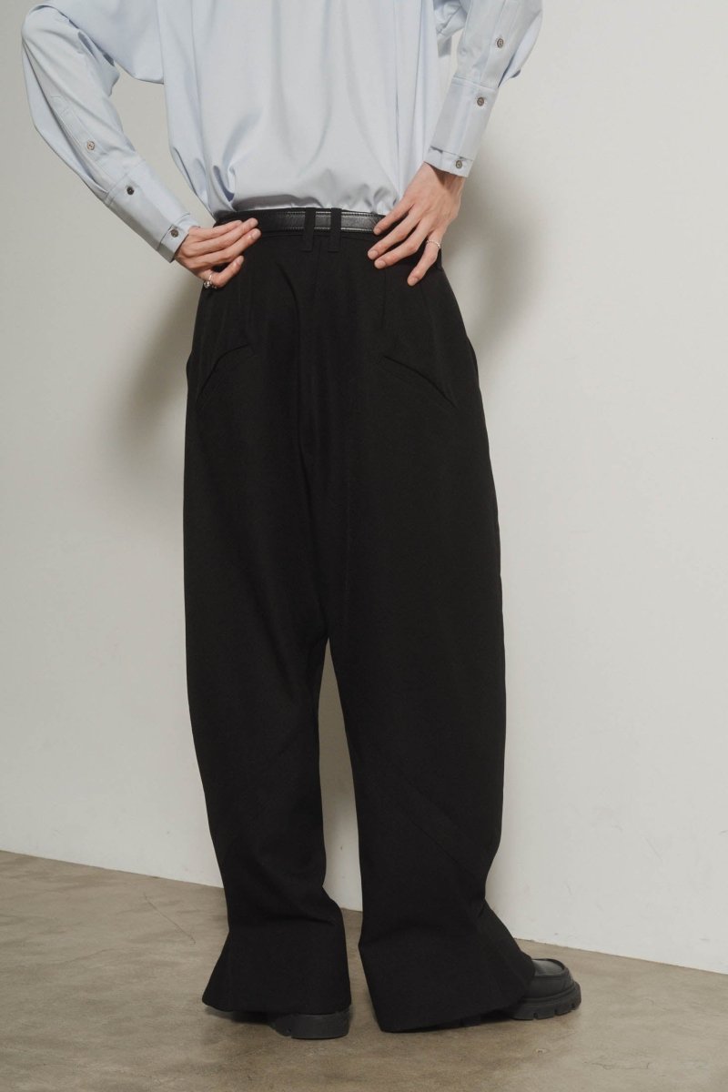 front slit pants(unisex)/2color - KNUTH MARF