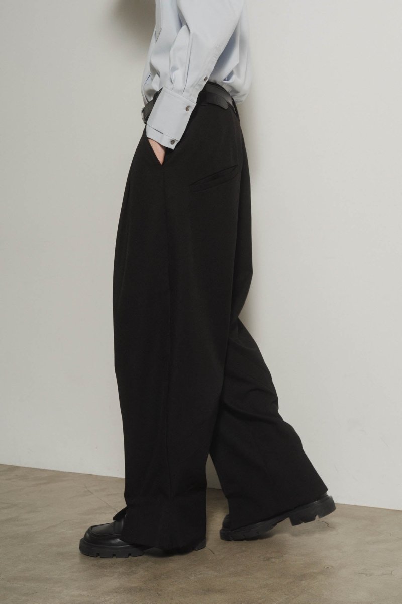 front slit pants(unisex)/2color - KNUTH MARF