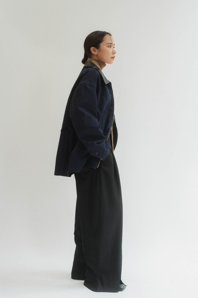 front slit pants(unisex)/2color - KNUTH MARF