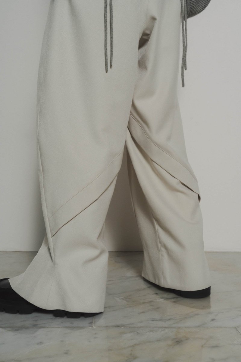 front slit pants(unisex)/2color - KNUTH MARF