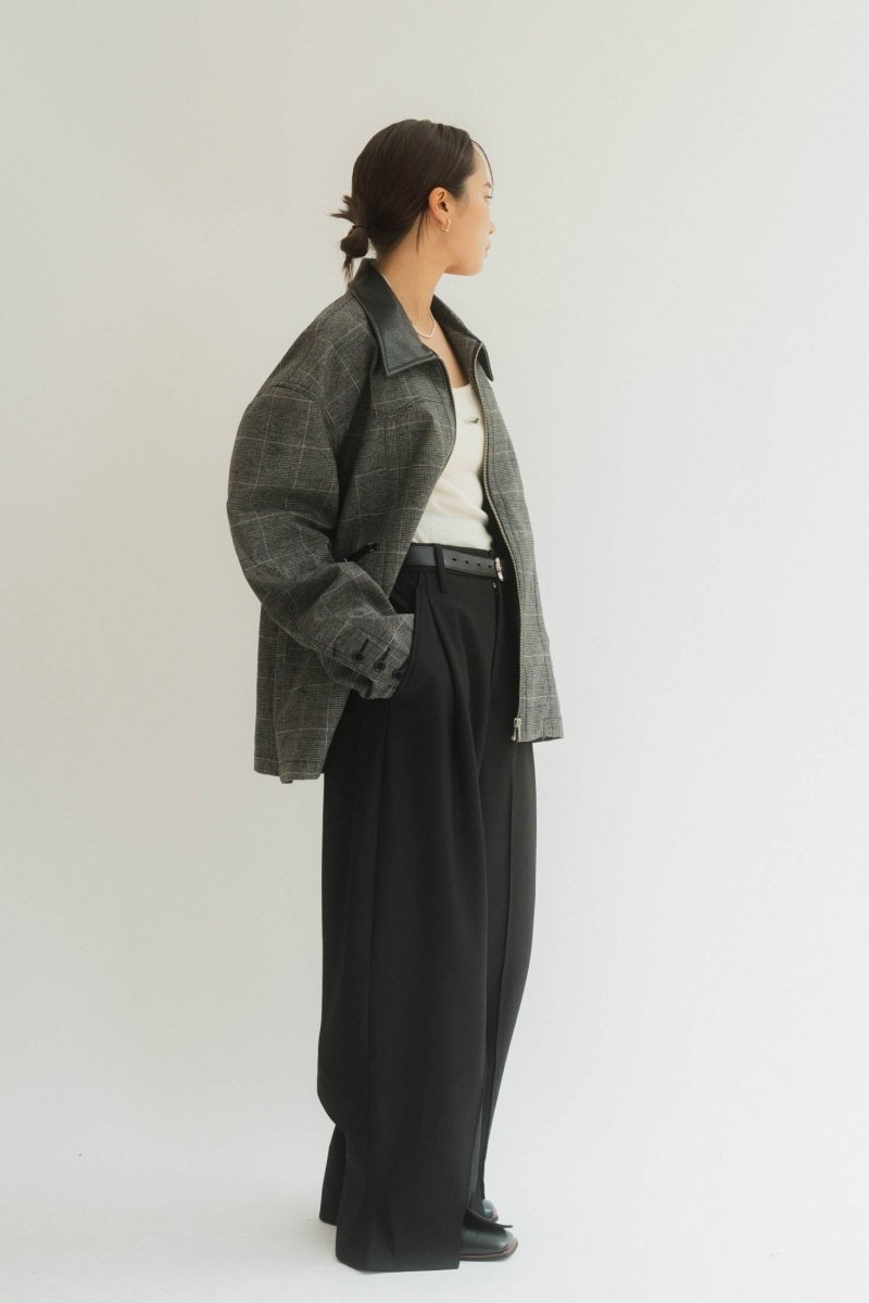 front slit pants(unisex)/2color - KNUTH MARF