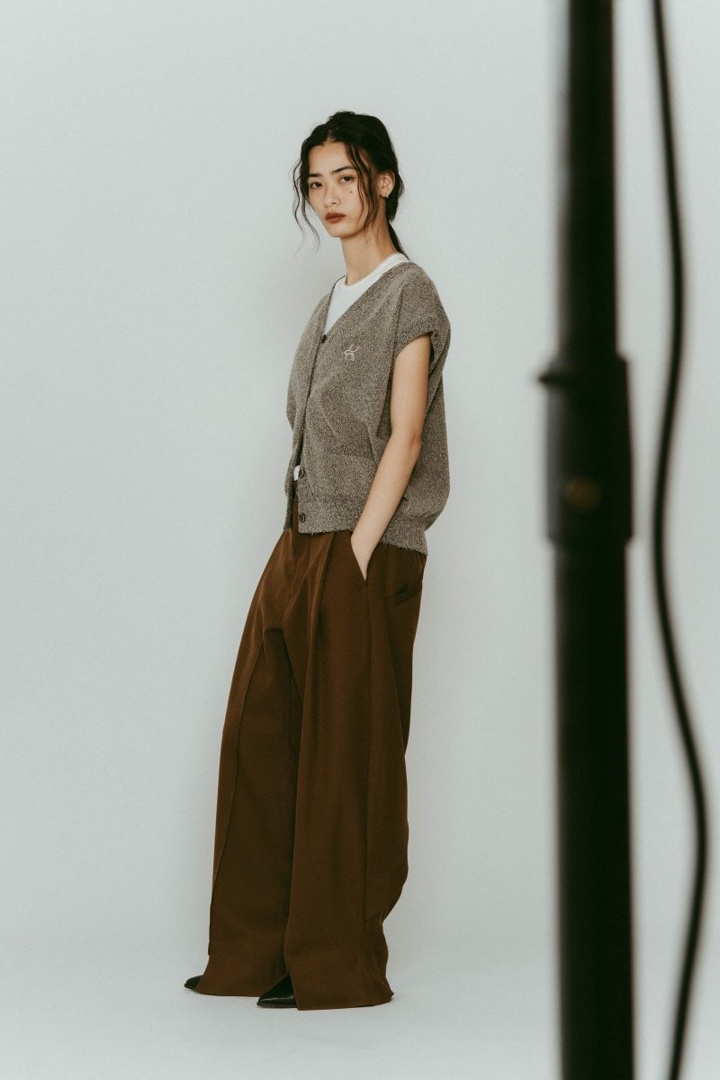 front slit pants(unisex)/3color - KNUTH MARF