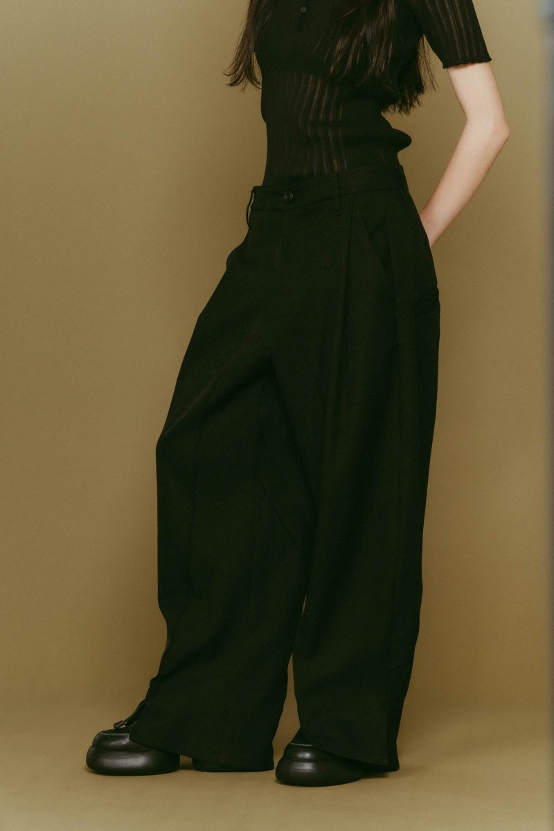 front slit pants(unisex)/3color - KNUTH MARF