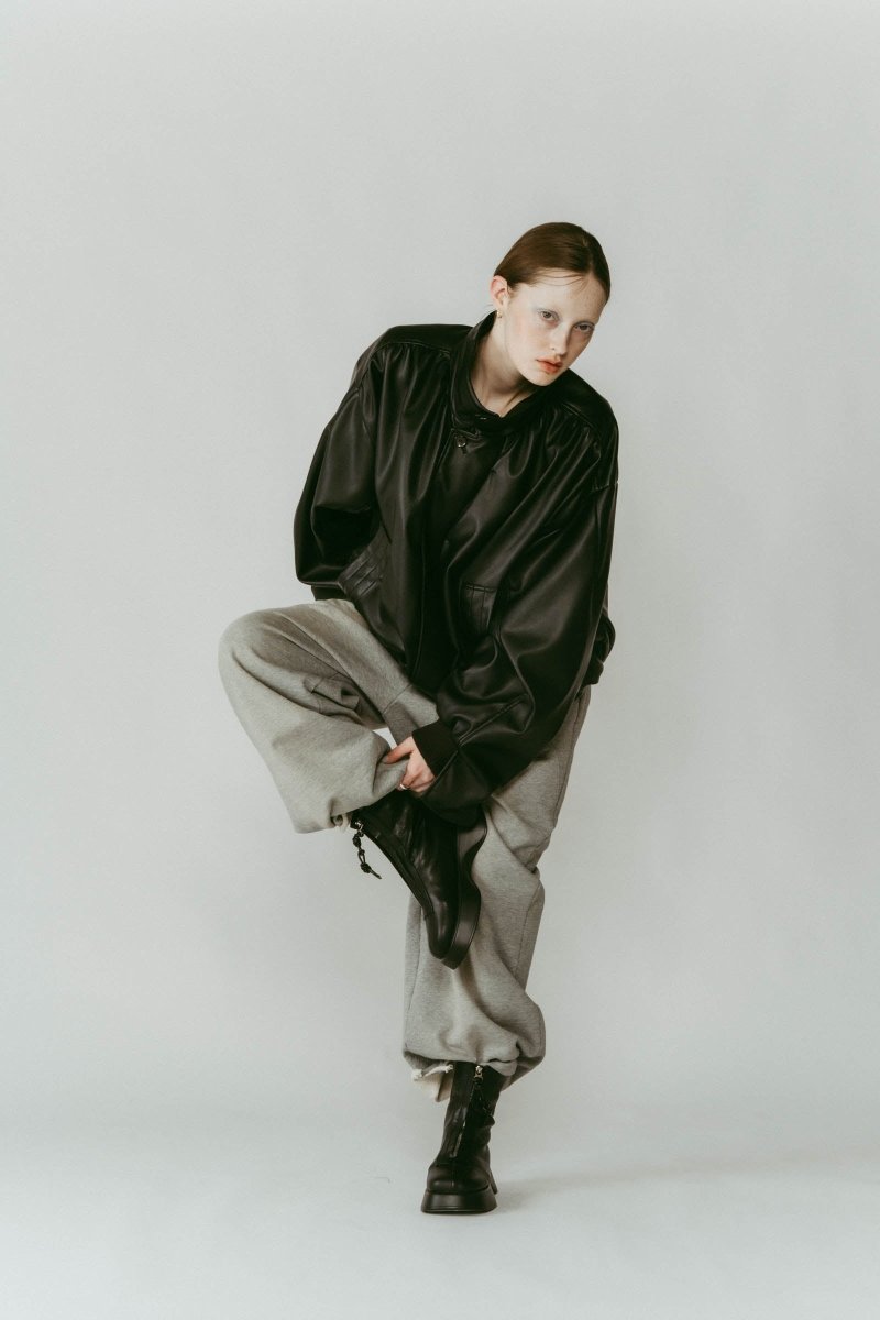 front zip platform boots/2color - KNUTH MARF