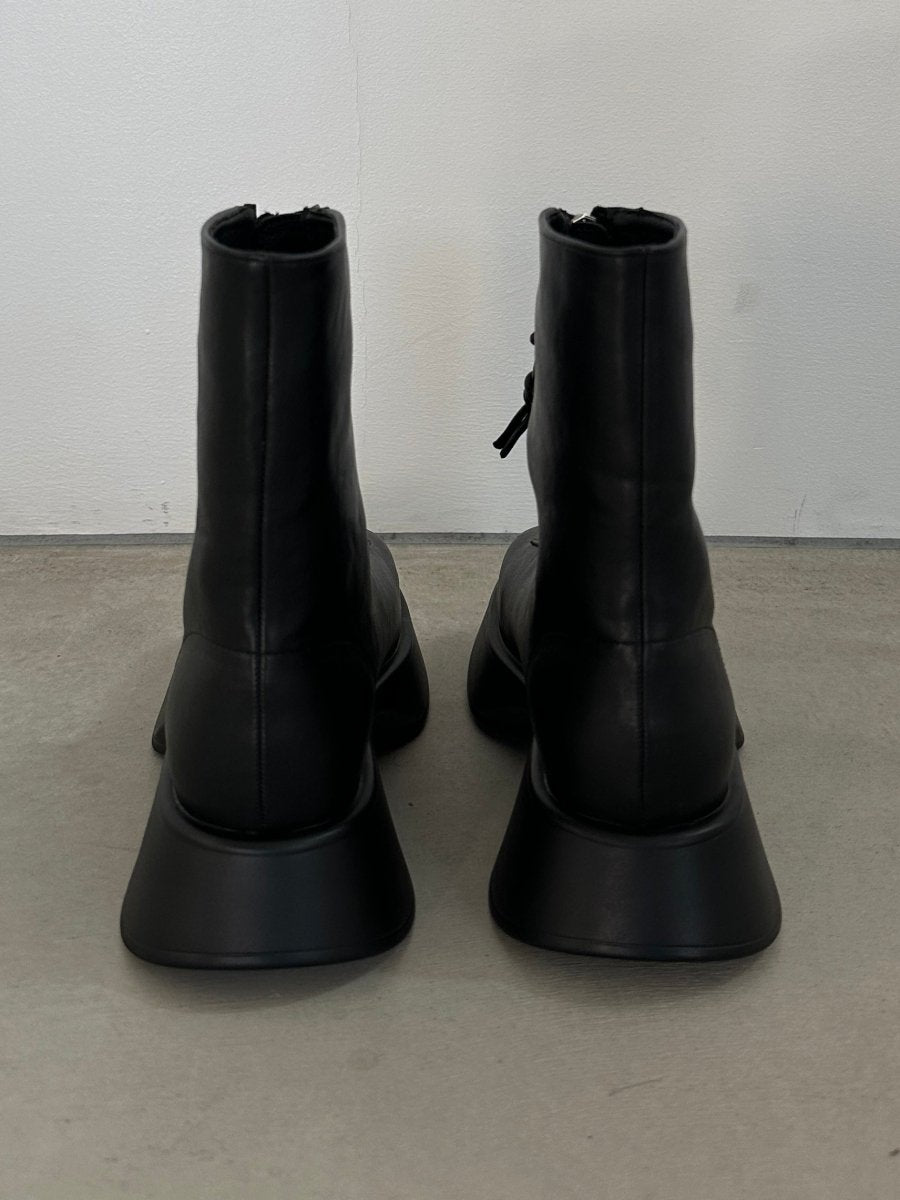 front zip platform boots/2color - KNUTH MARF