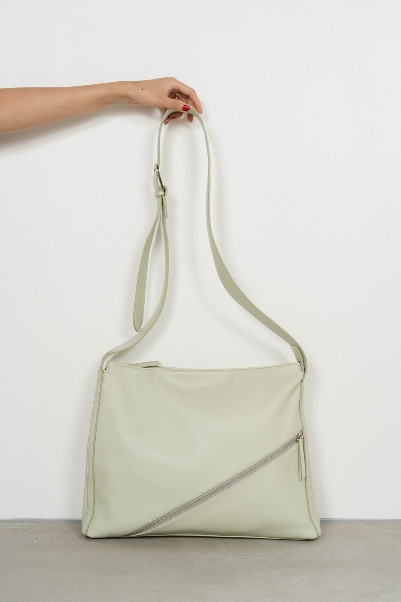 front zip pocket shoulder bag/2color - KNUTH MARF