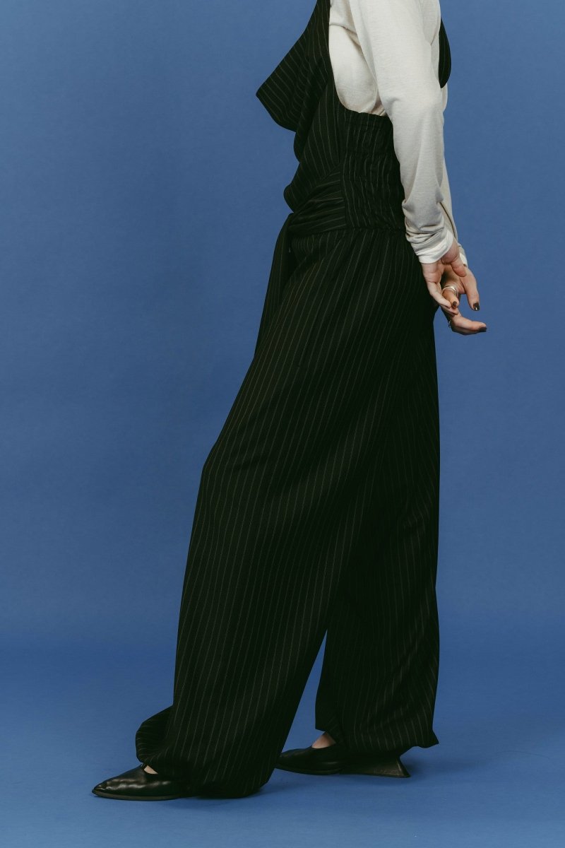 halter neck all in one/black - KNUTH MARF