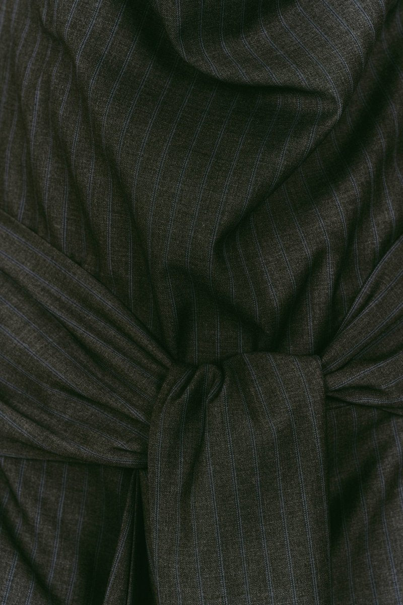 halter neck all in one/gray | KNUTH MARF