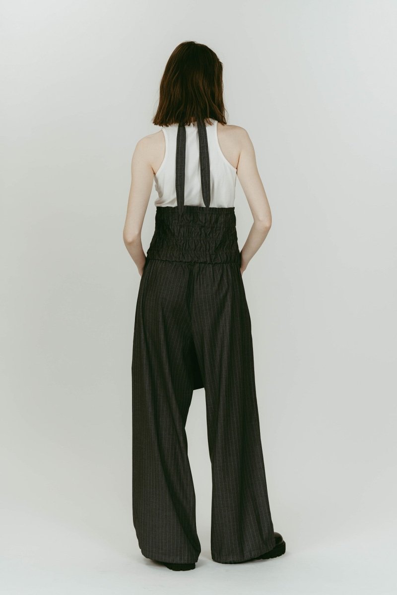 halter neck all in one/gray - KNUTH MARF