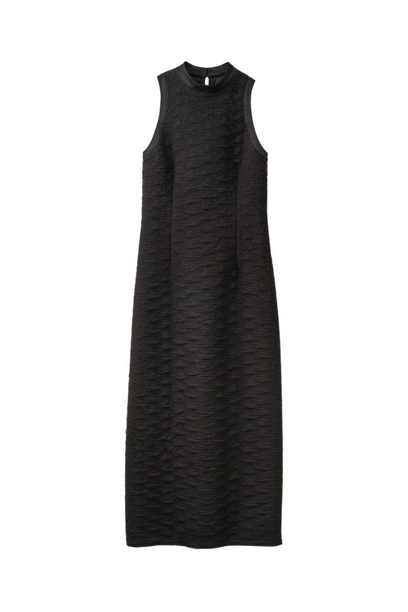 halter neck one piece/black