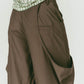 high - boot detail pants(unisex)/brown - KNUTH MARF