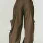 high - boot detail pants(unisex)/brown - KNUTH MARF