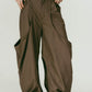 high - boot detail pants(unisex)/brown - KNUTH MARF