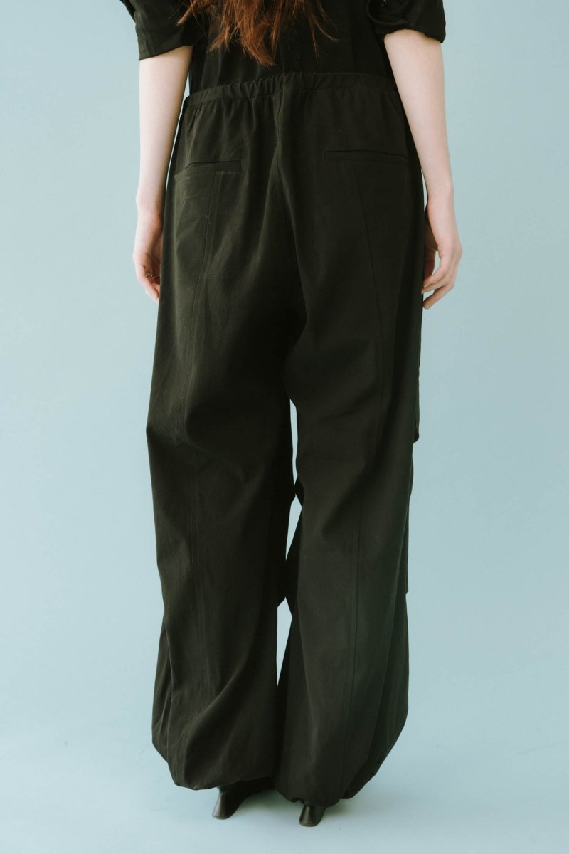  - high - end - collarless jumpsuit/2color - KNUTH MARF