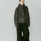 hooded cardigan knit/gray - KNUTH MARF
