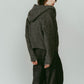 hooded cardigan knit/gray - KNUTH MARF