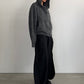 hooded cardigan knit/gray - KNUTH MARF