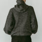 hooded cardigan knit/gray - KNUTH MARF
