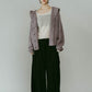hooded cardigan knit/lilac - KNUTH MARF