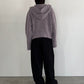 hooded cardigan knit/lilac - KNUTH MARF