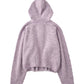 hooded cardigan knit/lilac - KNUTH MARF