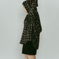 hooded over shirts(unisex)/checkblack - KNUTH MARF