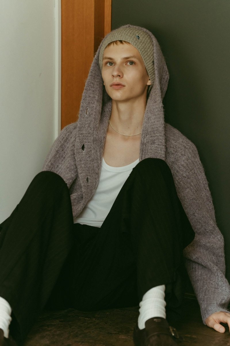 K motif beanie/2color | KNUTH MARF