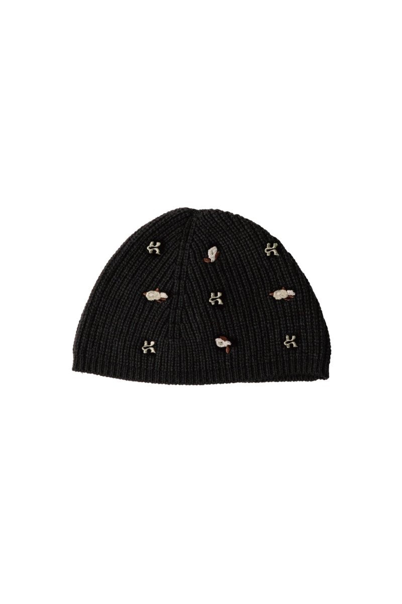 K motif beanie/2color - KNUTH MARF