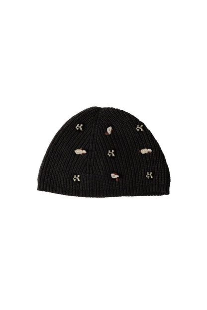 K motif beanie/2color - KNUTH MARF