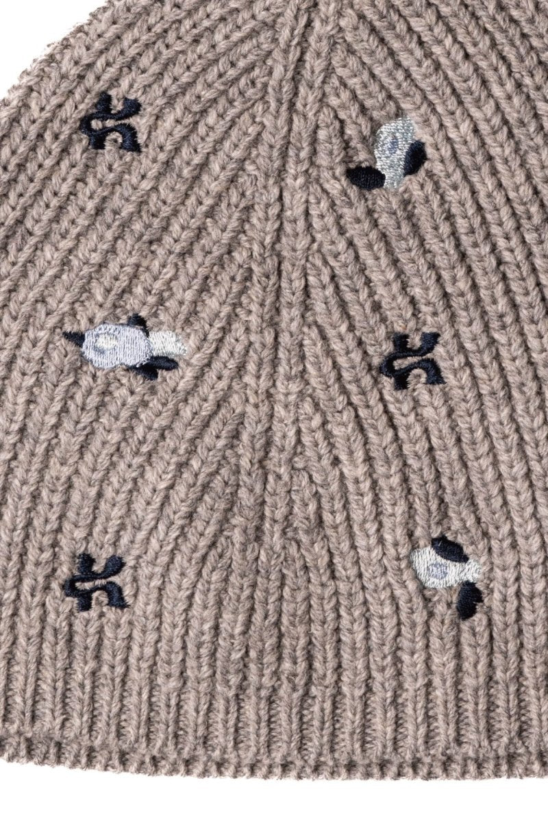 K motif beanie/2color - KNUTH MARF