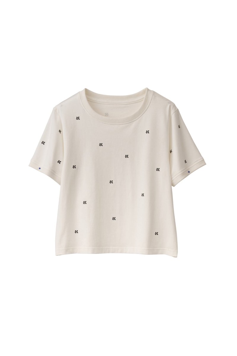 K motif mini T shirt/2color - KNUTH MARF