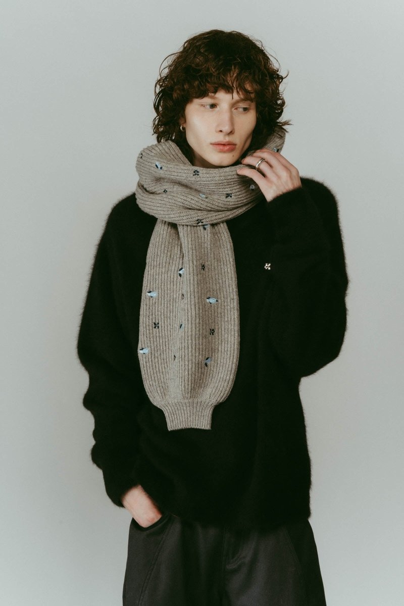 K motif muffler/2color - KNUTH MARF