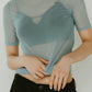 K motif sheer tops/3color - KNUTH MARF
