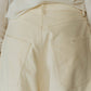 K motif velveteen pants(unisex)/ivory - KNUTH MARF