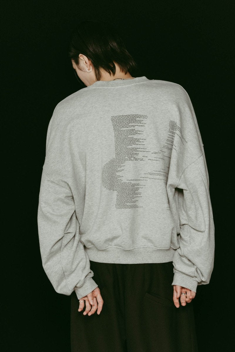 Kerror design sweat(unisex)/2color - KNUTH MARF