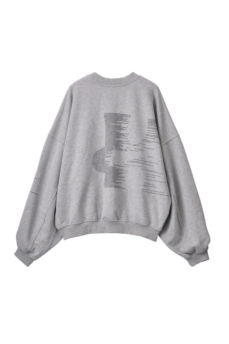 Kerror design sweat(unisex)/2color - KNUTH MARF