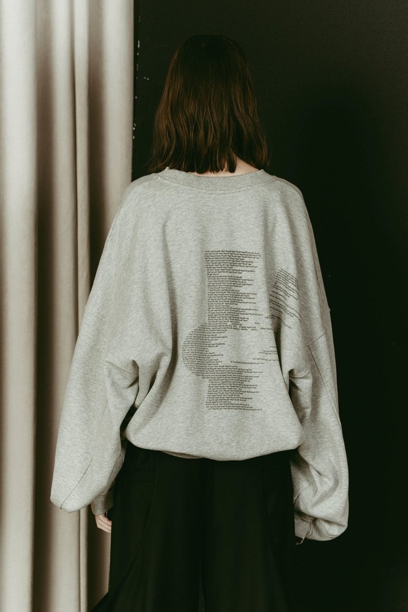 Kerror design sweat(unisex)/2color - KNUTH MARF