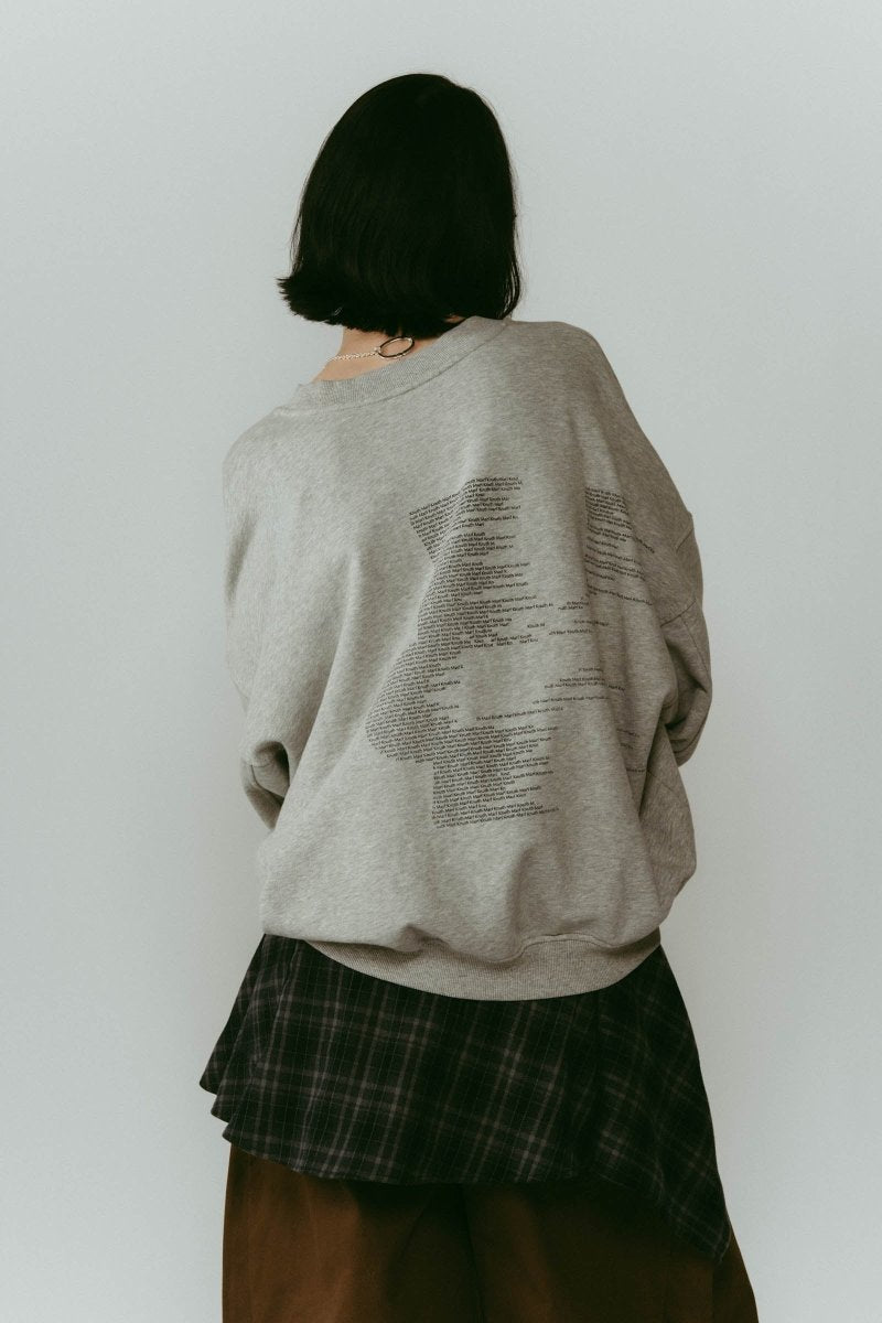 Kerror design sweat(unisex)/2color - KNUTH MARF