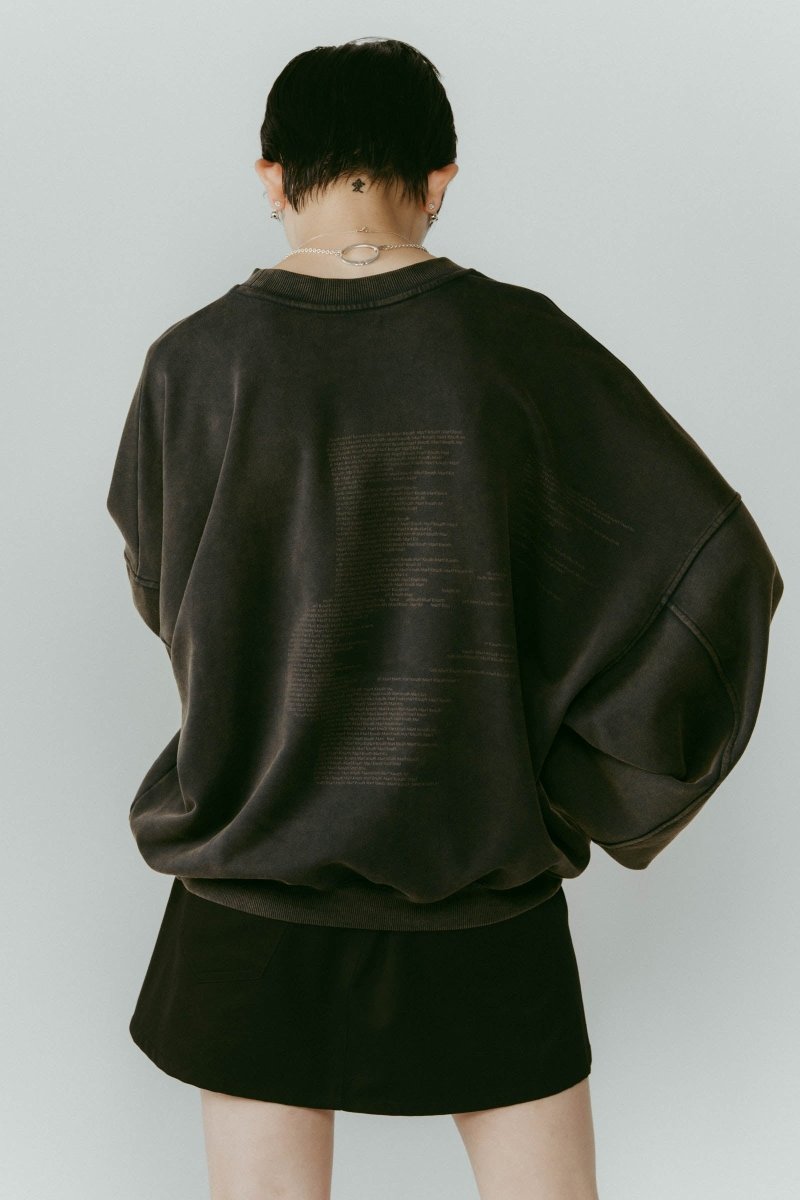 Kerror design sweat(unisex)/2color - KNUTH MARF