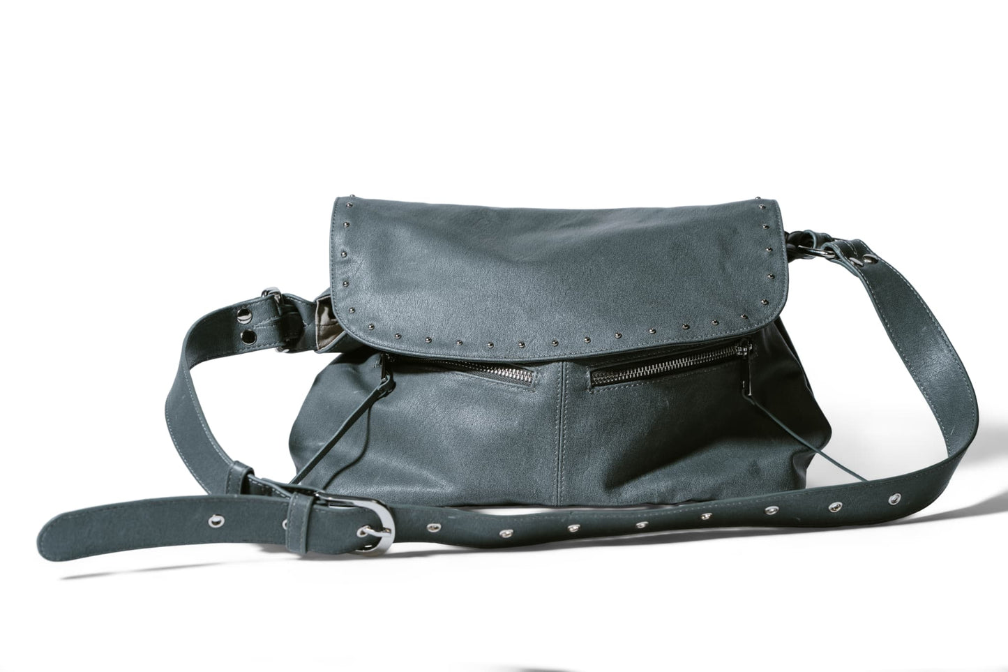 studded shoulder bag/2color