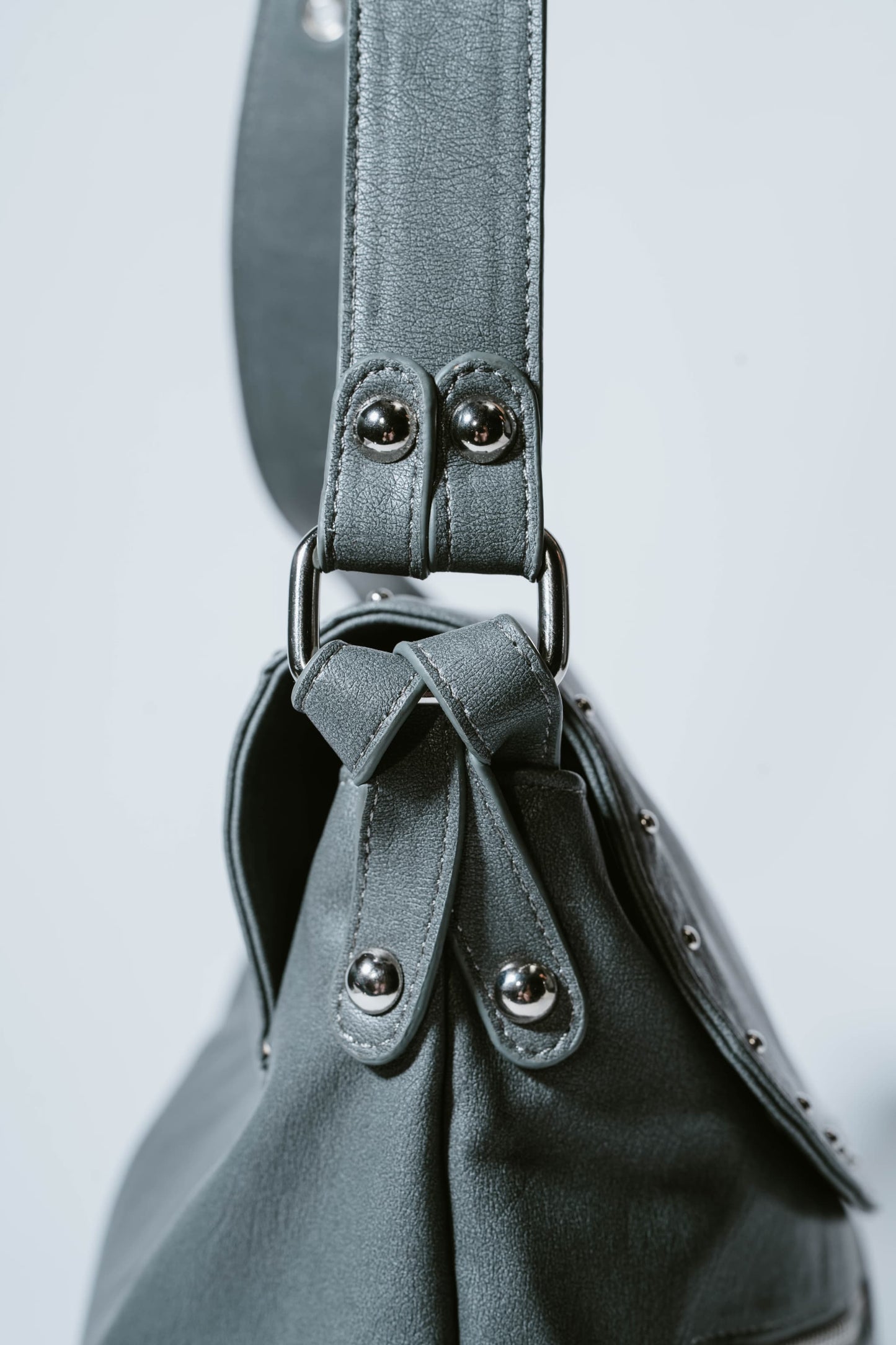 studded shoulder bag/2color