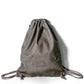 leather drawstring bag/2color