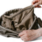 leather drawstring bag/2color