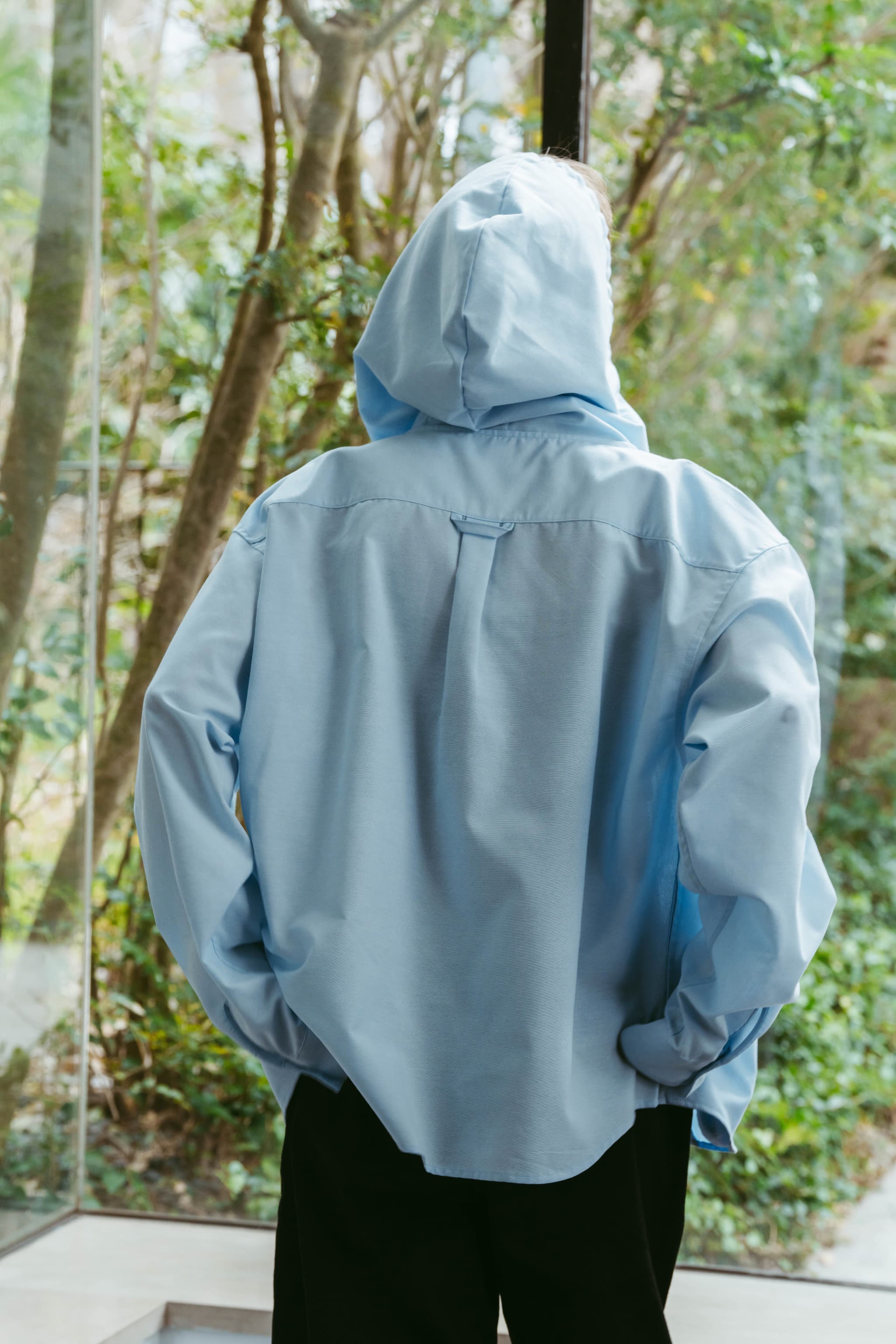 UV protection hoodie(unisex)/blue | KNUTH MARF
