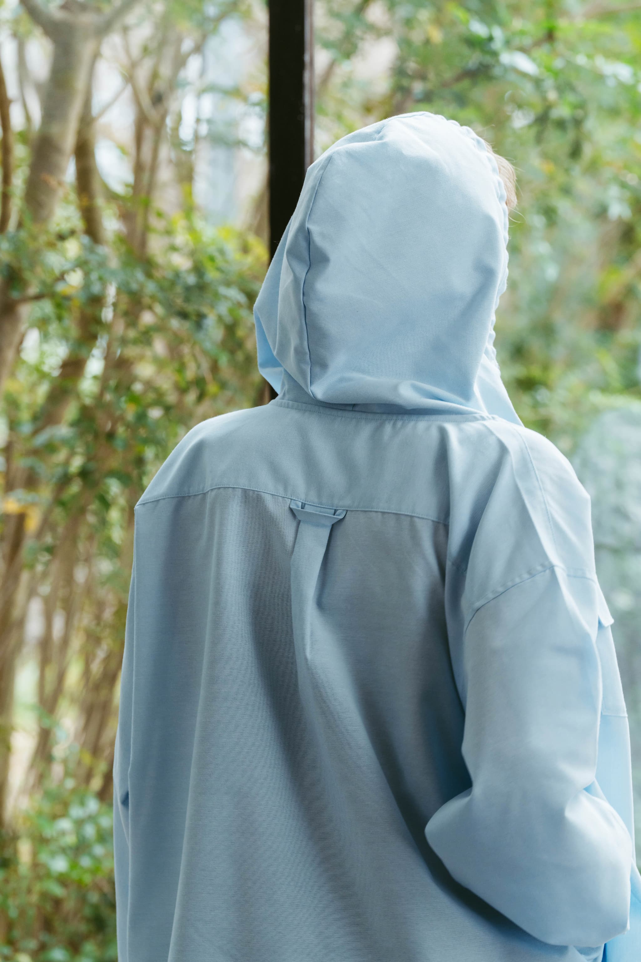 UV protection hoodie(unisex)/blue | KNUTH MARF
