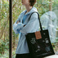 graphic canvas tote/2color