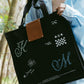 graphic canvas tote/2color