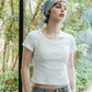 layered crewneck tee/4color