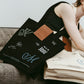 graphic canvas tote/2color